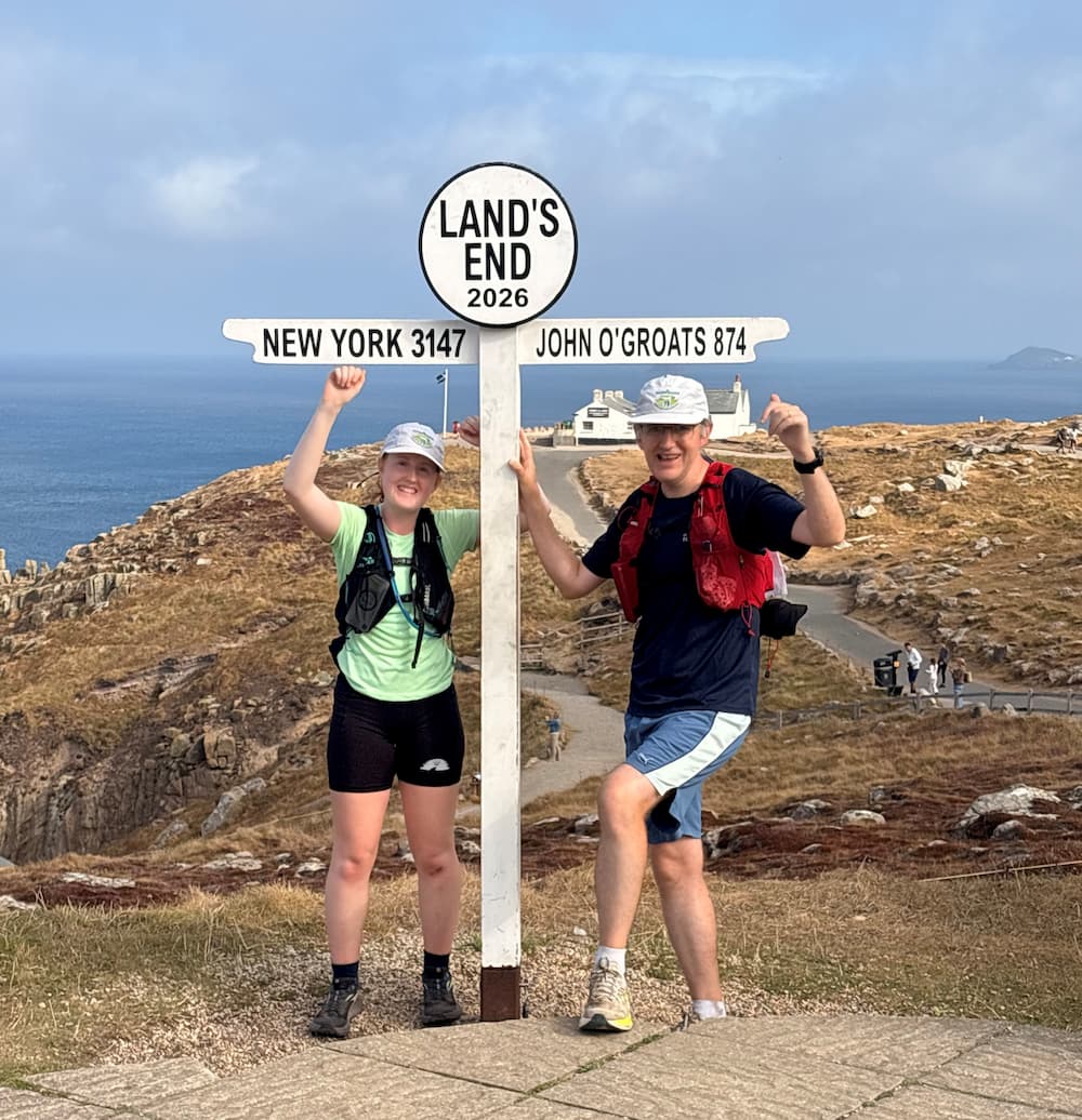 Lord Wandsworth student becomes the youngest known woman to run the length of the UK.